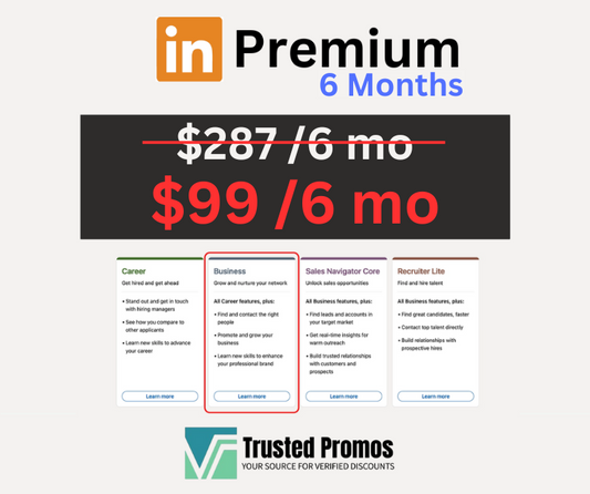 LinkedIn Premium Business - 6 Months